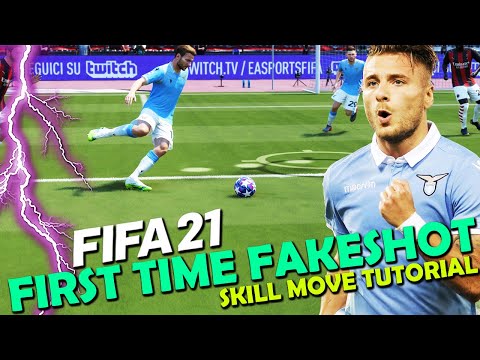 LOSE DEFENDERS with this SKILL MOVE in FIFA 21 | First Time Fake Shot TUTORIAL | FIFA 21 TUTORIAL