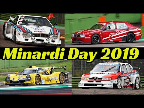 Historic Minardi Day 2019 - GranTurismo, DTM & Prototypes - Alfa-Romeo 155 V6 TI, 75 IMSA, LMP3 etc