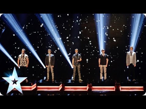 Musical theatre boyband Collabro sing Bring Him Home | Britain's Got Talent 2014