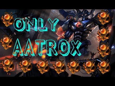 Aatrox viet nam - Only Aatrox - Aatrox Vs TryndammerTop Lane 7.17 - Aatrox full Attack speed #19