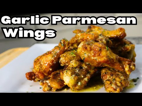 Delicious Garlic Parmesan Chicken Wings Recipe