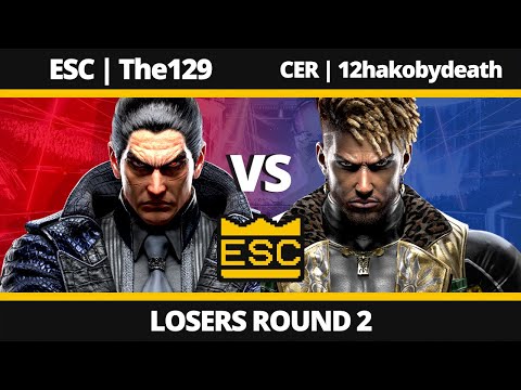 ESC 68 - Losers Round 2 - ESC | The129 (Kazuya) Vs. CER | 12hakobydeath (Eddy) - TEKKEN 8 Tournament