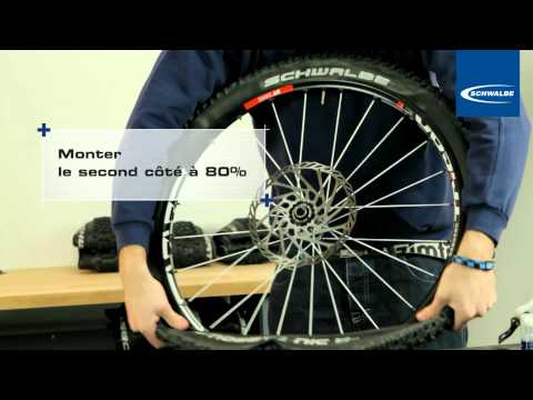 comment monter pneu velo