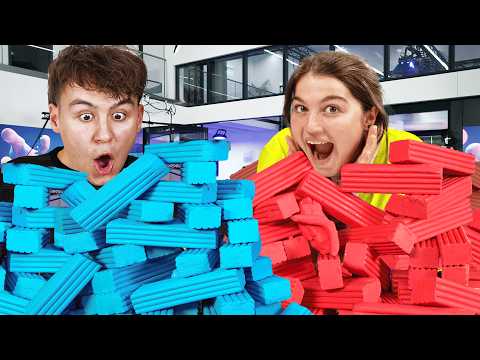 XXL Play-Doh Challenge with 120kg of play-doh!!