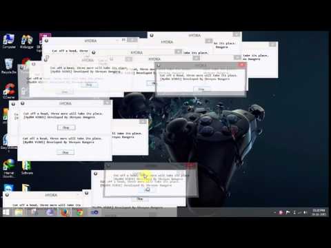 HydRA ViRUS Demonstration (Based on the hydra of windows 93)