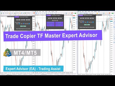 Video Trade Copier TF Master Expert Advisor MT4