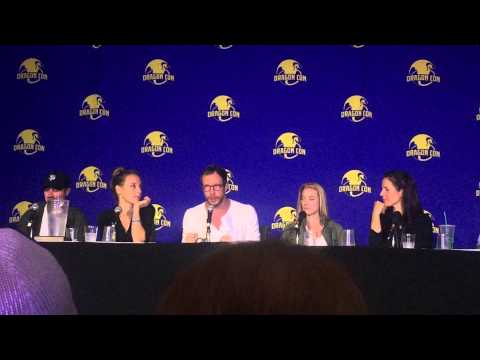 Anna sleeping with strangers in the bathroon LOL Monday's Lost Girl Dragon Con Panel