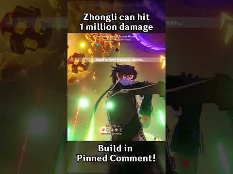 ZHONGLI CAN HIT 1 MILLION DAMAGE
