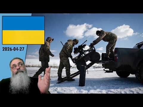 #Ucrânia 2026-04-27: GUERRA ROBÓTICA chega COM FORÇA TOTAL na LINHA de FRENTE, mas SÓ COM UCRÂNIANOS
