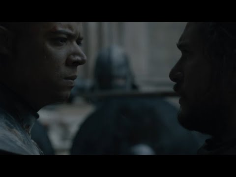 GREYWORM GONE MAD/Kills All The Lannister Soldier's/Defies Jon Order - Game of Thrones 8×6