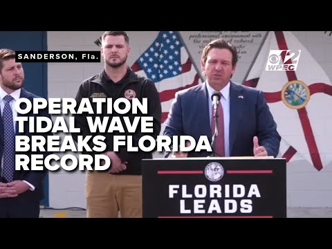 Operation Tidal Wave: Florida’s largest ICE crackdown with 10,000 arrests