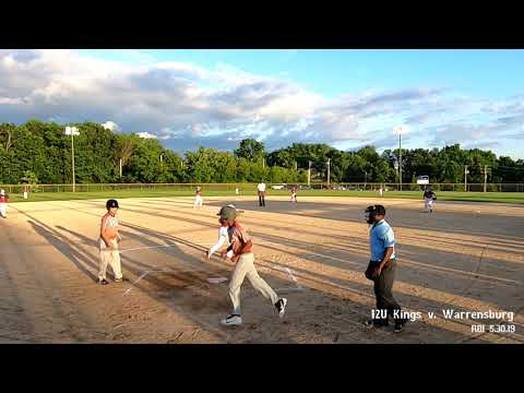 12U Kings v. Warrensburg - RBI 5.29.19