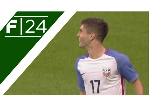 Pulisic nets first international goal
