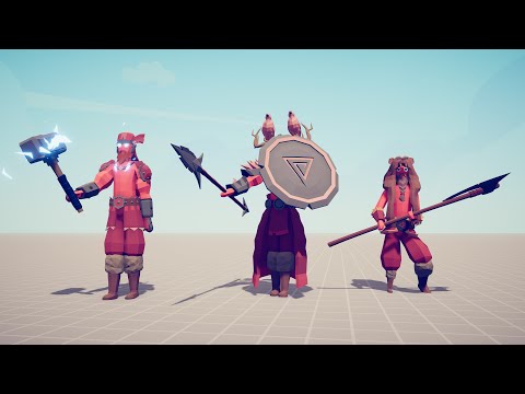 NEW JARL, ODIN & THOR vs ARMIES - Totally Accurate Battle Simulator TABS