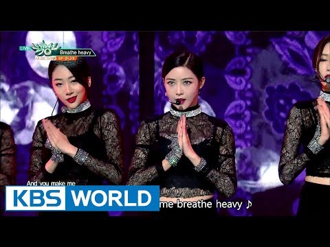 BP RANIA  (BP라니아) - Breathe heavy [Music Bank / 2017.10.13]