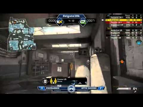 OpTic vs. Excellence: UMG DALLAS GAME 3  -COD GHOSTS