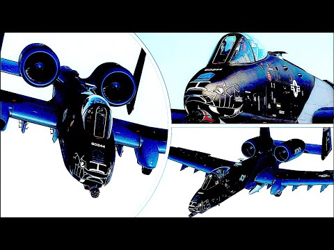 Indiana A-10 Thunderbolt II aircraft paint facility completes Blacksnake livery.