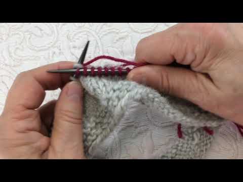 Twined Knitting: The Knit Stitch