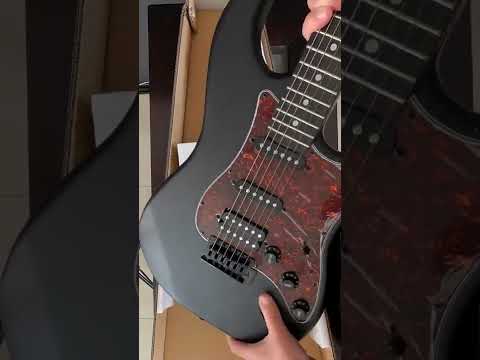 Unboxing Harley Benton ST 20HSS SBK #shorts