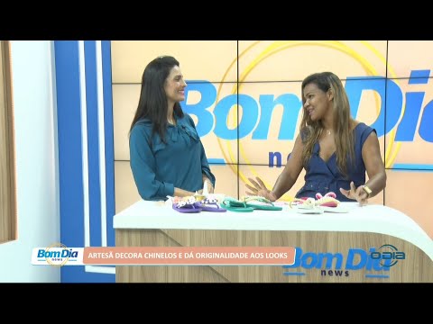 Artesã decora chinelos e dá originalidade aos looks 28 03 2022