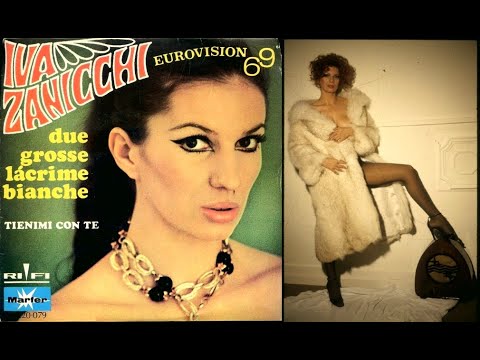 Due Grosse Lácrime Bianche IVA ZANICCHI - 1969 - Eurovision Italy