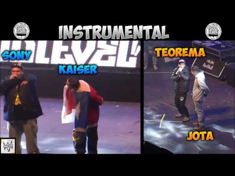 INSTRUMENTAL SONY VS KAISER / JOTA VS TEOREMA GOD LEVEL FEST 2016