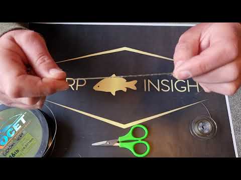 How to tie a shock leader knot :Carp fishing rigs