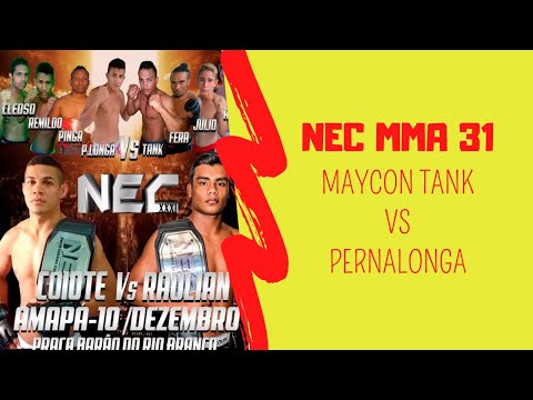 👊 Luta de MMA de tirar o FOLÊGO, confira o combate entre Tank e Pernalonga no NEC MMA 31 [Amapá] 💪