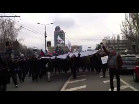 Seperatistische Großdemos in Charkow, Odessa und Donezk [Videos]
