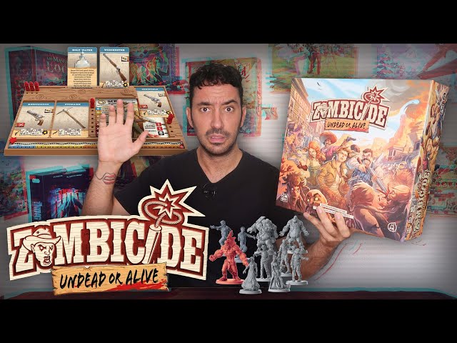 Vídeo relacionado con Zombicide: Undead or Alive Board Game Running Wild Expansion,Juego de Mesa de Estrategia,Juego cooperativo para Adultos,Juego de Mesa de Zombies,Tiempo de Juego Promedio 1 Hora,Hecho por CMON
