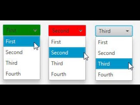 JavaFX Material Design JFoenix Tutorial 50 - JFXCombobox