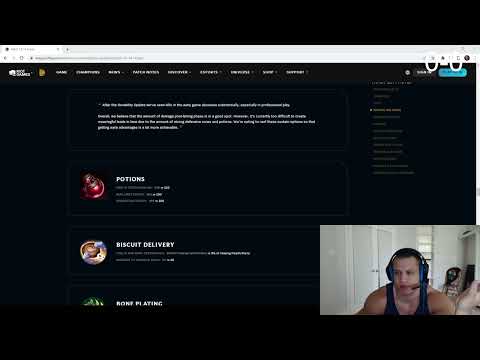 Tyler1 on Health potion nerf