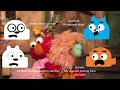Everyone S Reaction To Zoe And Elmo S Hug