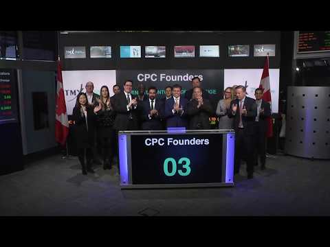 CPC Founders Open Toronto Stock Exchange, December 6, 2018