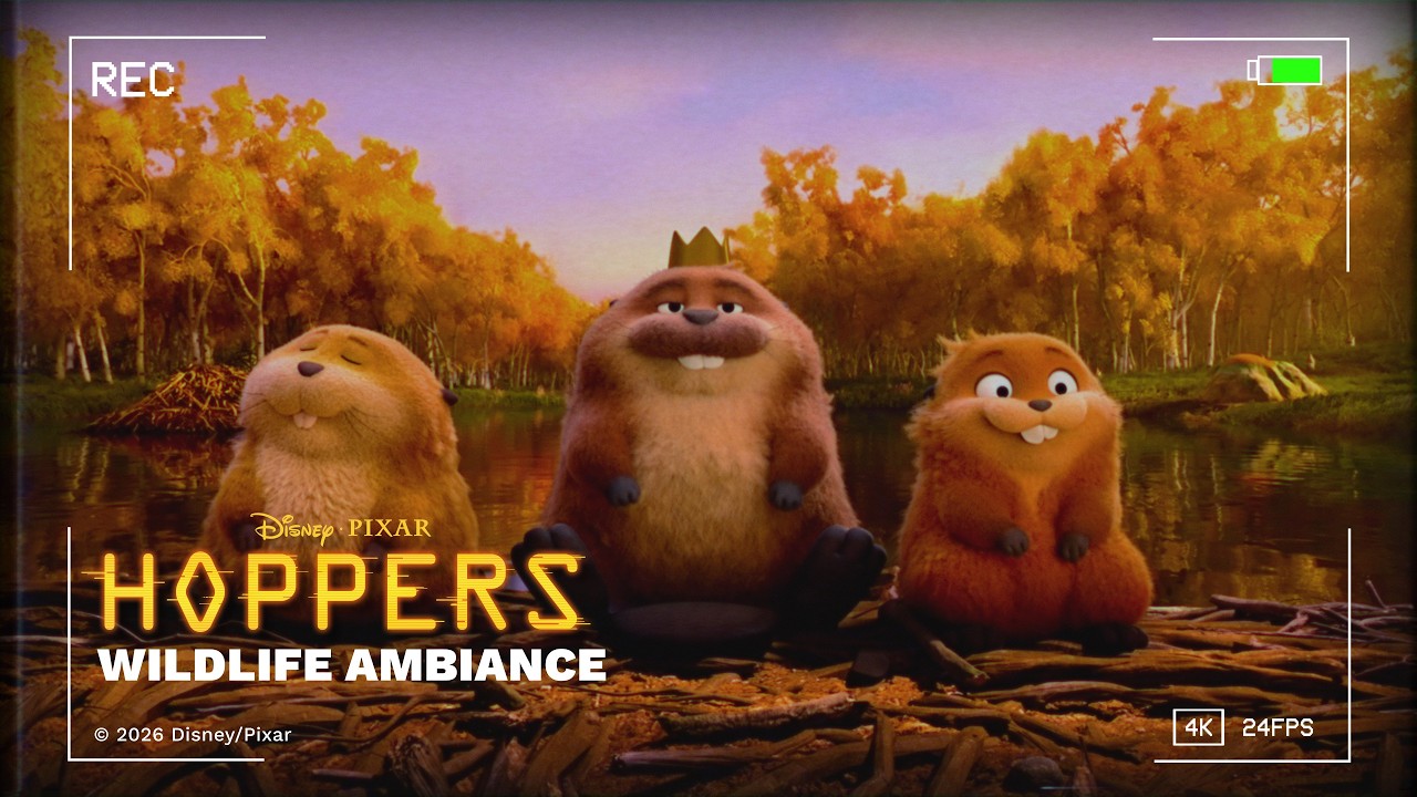 Wildlife Camera 10hr Nature Ambiance | Hoppers