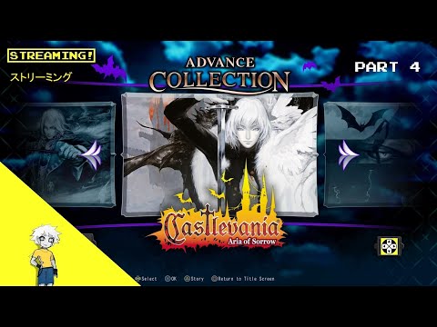 Playing Castlevania: Aria of Sorrow! (Advance Collection) [Stream] (PS4) - Part 4