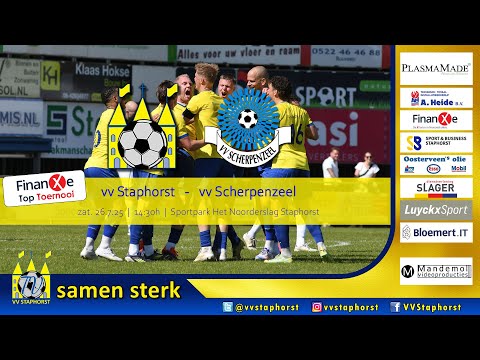 vv Staphorst - vv Scherpenzeel | 26.7.2025 | Livestream