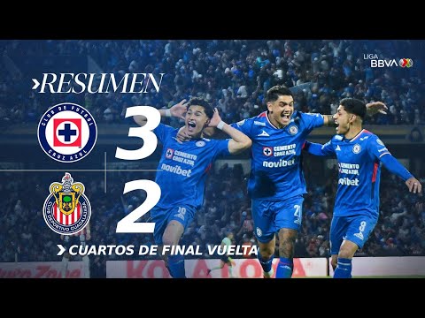 CRUZ AZUL 3 (3)-(2) 2 CHIVAS | Remontada de La Máquina para clasificar a Semifinales | Apertura 2025