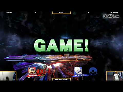The Monthly | YodaCage (Morton) vs The Monthly (Mewtwo) - Losers Round 4 - Smash 4 Singles