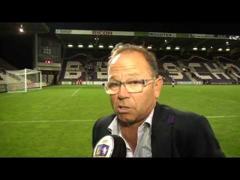 Urbain Spaenhoven na de overwinning tegen Bilzerse Waltwilder