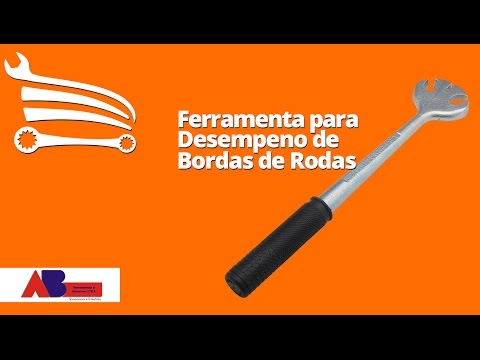 Ferramenta para Desempeno de Bordas de Rodas - Video