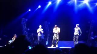 Union J singing Beethoven at Manchester soundcheck