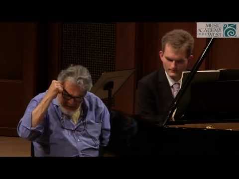 Leon Fleisher Solo Piano Masterclass July 13, 2015