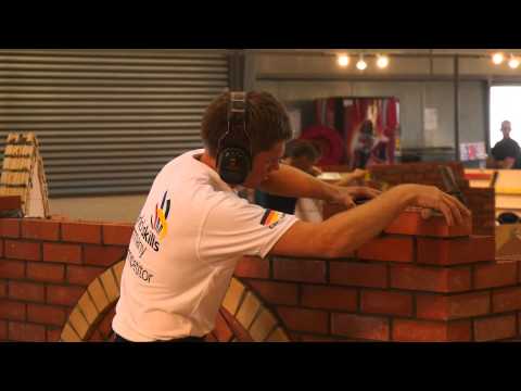 EuroSkills 2014 Wettbewerb der Maurer