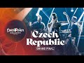 We Are Domi Lights Off LIVE Czechia Grand Final Eurovision 2022