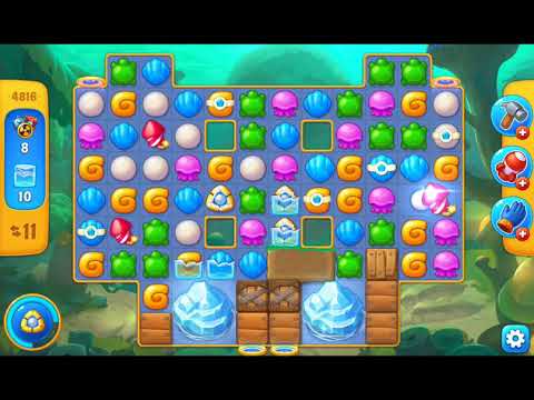 Fishdom 2021 - Level 4816   #Playrix #Fishdom #gaming