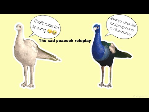 Sad Peacock roleplay | Gaming With Panda | Farm World