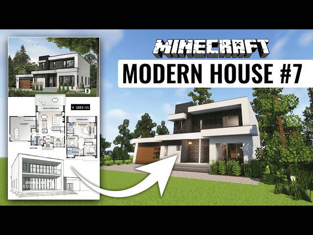 MODERN HOUSE #7 Minecraft Map