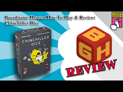 Boardgame Heaven How To Play & Review 182: Chinchiller Dice (Loosey Goosey)