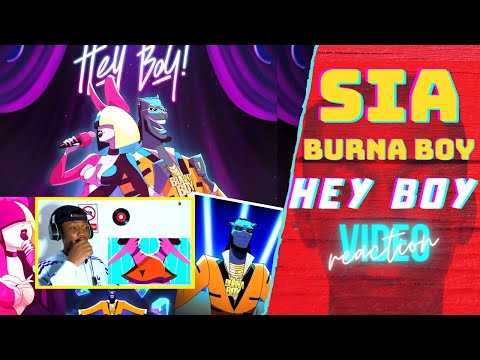 Sia - Hey Boy feat. Burna Boy (Official Video) REACTION!
